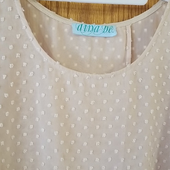 Aina Be sheer, flowy blouse Size Medium - Picture 3 of 4